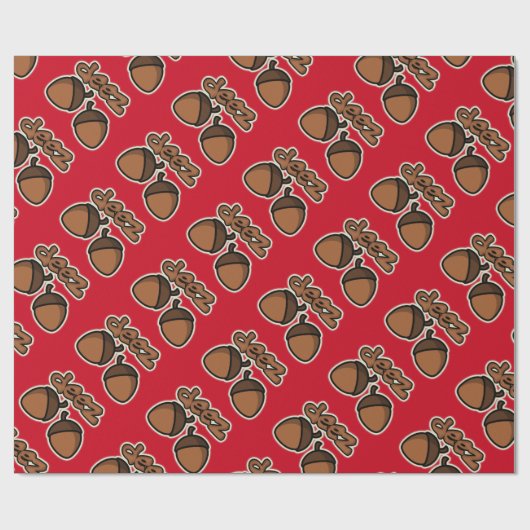 Funny deez mutts - rot geschenkpapier (Flach)