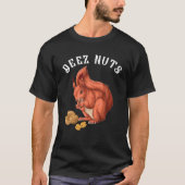 Funny Deez Nuts Nutcracker Weihnachten Xmas Sarcas T-Shirt (Vorderseite)