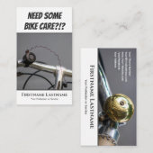 Funny defect bike bell for Bicycle Repair Shops Visitenkarte (Vorne/Hinten)