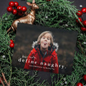 Funny definiere Weihnachten im naughty-Foto