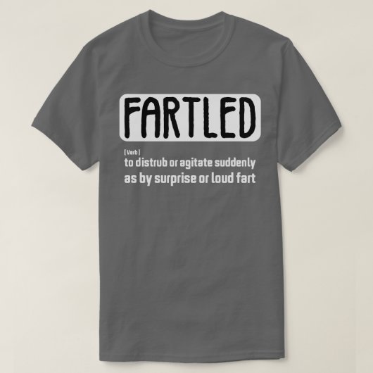 Funny Definition eines Fartling Spaß Witz Männer F T-Shirt (Design vorne)