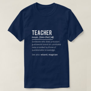 Funny Definition eines Lehrers T-Shirt