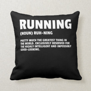 Funny Definition Funny 5k Marathon Runner Kissen