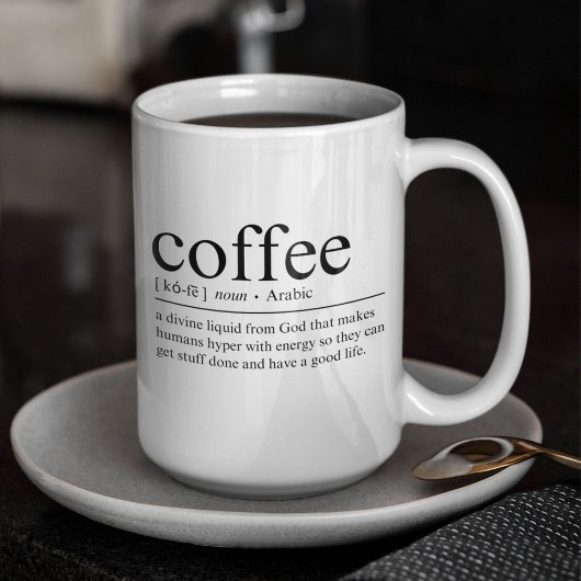 Funny Definition Kaffeetasse