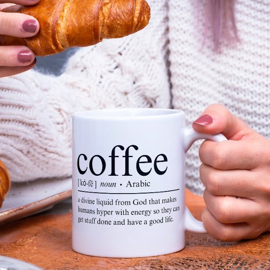 Funny Definition Kaffeetasse