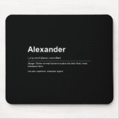 Funny Definition Quote For The Name Ander _  Mousepad (Vorne)