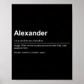 Funny Definition Quote For The Name Ander _ Poster (Vorne)