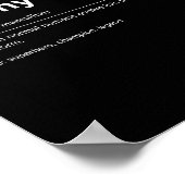 Funny Definition Quote For The Name Anthony _ Poster (Ecke)