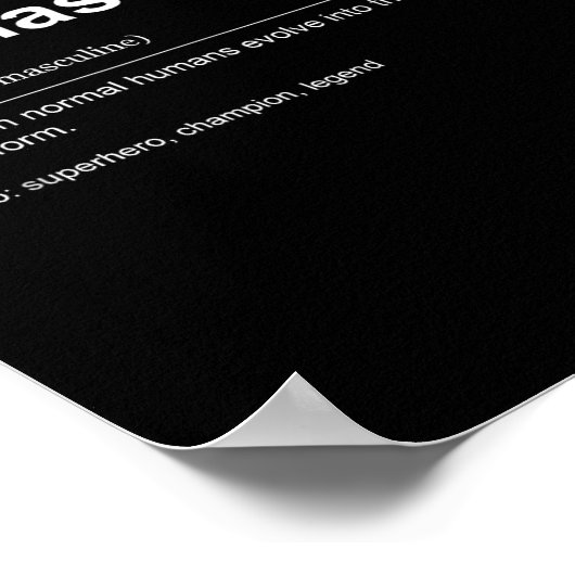 Funny Definition Quote For The Name Nicholas _ Poster (Ecke)