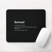 Funny Definition Quote For The Name Samuel _ Mousepad (Mit Mouse)