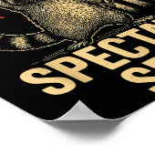 Funny Democracy Isn't A Spectator Srt  Poster (Ecke)