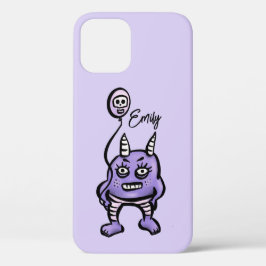 Funny Demon Lila Niedlicher Whimsigoth Name Case-Mate iPhone Hülle