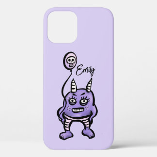 Funny Demon Lila Niedlicher Whimsigoth Name Case-Mate iPhone Hülle