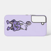 Funny Demon Lila Niedlicher Whimsigoth Name Samsung Galaxy Hülle (Rückseite (Horizontal))