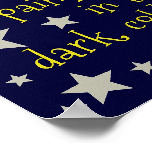 Funny Demotivating Outer Space Moon Poster (Ecke)