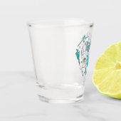 Funny Dental Dentist Tool Herz Schnapsglas (Links)