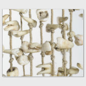 Funny Dental Fotografy Extracted Zähne Dentist Geschenkpapier (Flach)