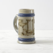 Funny Dental Fotografy Extracted Zähne Zahnarzt Bierglas (Vorderseite Links)