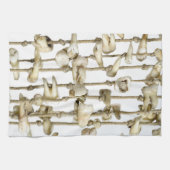 Funny Dental Fotografy Extracted Zähne Zahnarzt Geschirrtuch (Horizontal)