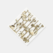 Funny Dental Fotografy Extracted Zähne Zahnmedizin Serviette (Ecke)