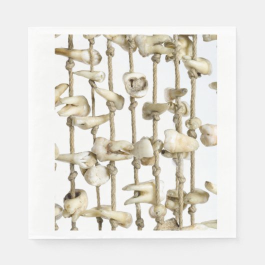 Funny Dental Fotografy Extracted Zähne Zahnmedizin Serviette (Vorderseite)