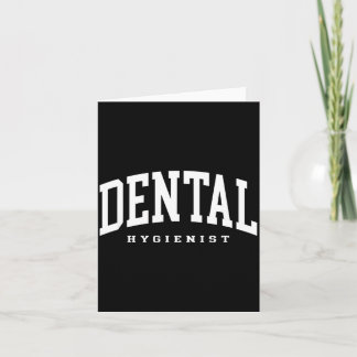 Funny Dental Hygienist Dental Assistant Hygienist Karte