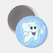 Funny Dental Hygienist Magnet (Vorderseite/Rückseite)