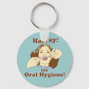 Funny Dental Hygienist Schlüsselanhänger