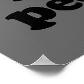 Funny Dental Office Artwork Poster (Ecke)