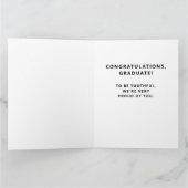 Funny Dental School Abschluss Card Karte (Innenseite)