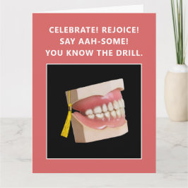 Funny Dental School Abschluss Card Karte