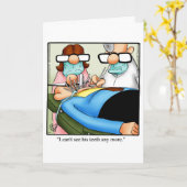 Funny Dental School Abschluss Congratulation Card Karte (Gelbe Blume)