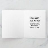 Funny Dental School Graduation Karte (Innenseite)