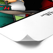 Funny Dental Spaß "Halitosis Poster" Poster (Ecke)