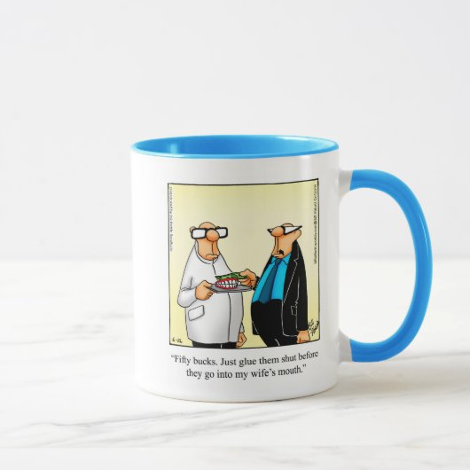 Funny Dental Spaß Tasse Geschenk (Rechts)