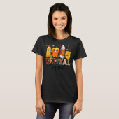 Funny Dental Squad Dental Assistant Fall Thanksgiv T-Shirt (Vorne ganz)