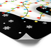 Funny Dental Tooth Pjs Pajamas Christmas Xmas Men  Poster (Ecke)