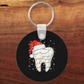 Funny Dental Tooth Pjs Pajamas Christmas Xmas Men  Schlüsselanhänger (Vorderseite)
