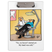 Funny Dentist Clipboard-Geschenk Klemmbrett (Vorderseite)