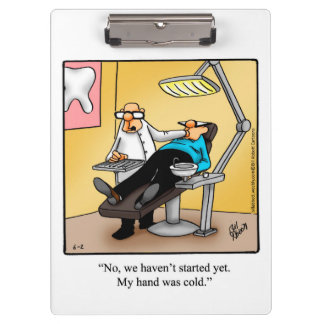 Funny Dentist Clipboard-Geschenk Klemmbrett