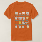 Funny Dentist Different Tooth Classic TShirt (Design vorne)