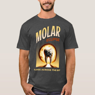 Funny Dentist Eclipse Astronomie Zahnarzt Des T-Shirt