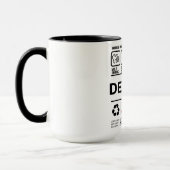 Funny Dentist Handling Information Tasse (Links)