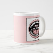Funny Dentist Large Coffee Tasse (Vorderseite Rechts)