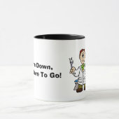 Funny Dentist mit Tasse von Zacken (Zentrum)