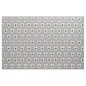 Funny Dentist Niedlich Tooth Pattern Stoff (Fat Quarter (45,7 x 55,9 cm))