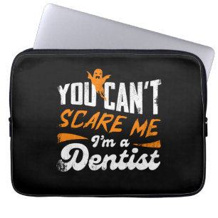 Funny Dentist 🦷 Nothing Scare Me Zahnstocher Laptopschutzhülle