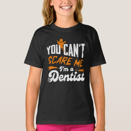 Funny Dentist 🦷 Nothing Scare Me | Zahnstocher T-Shirt (Vorderseite)