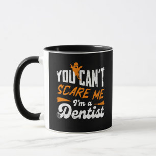 Funny Dentist 🦷 Nothing Scare Me   Zahnstocher Tasse