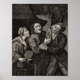 Funny Dentist Office Antique Dentistry Poster